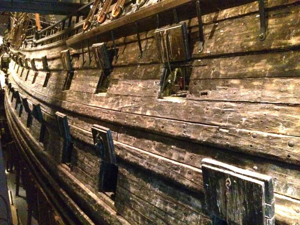El museo Vasa en Estocolomo, Suecia