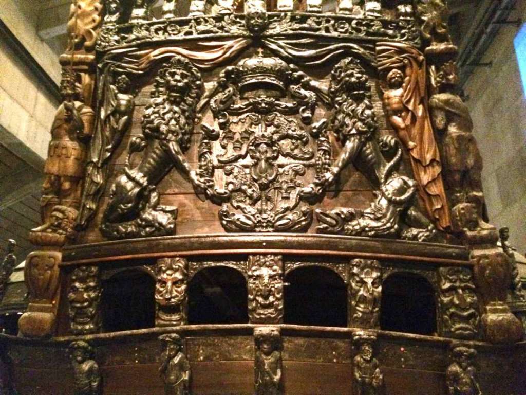 El museo Vasa en Estocolomo, Suecia
