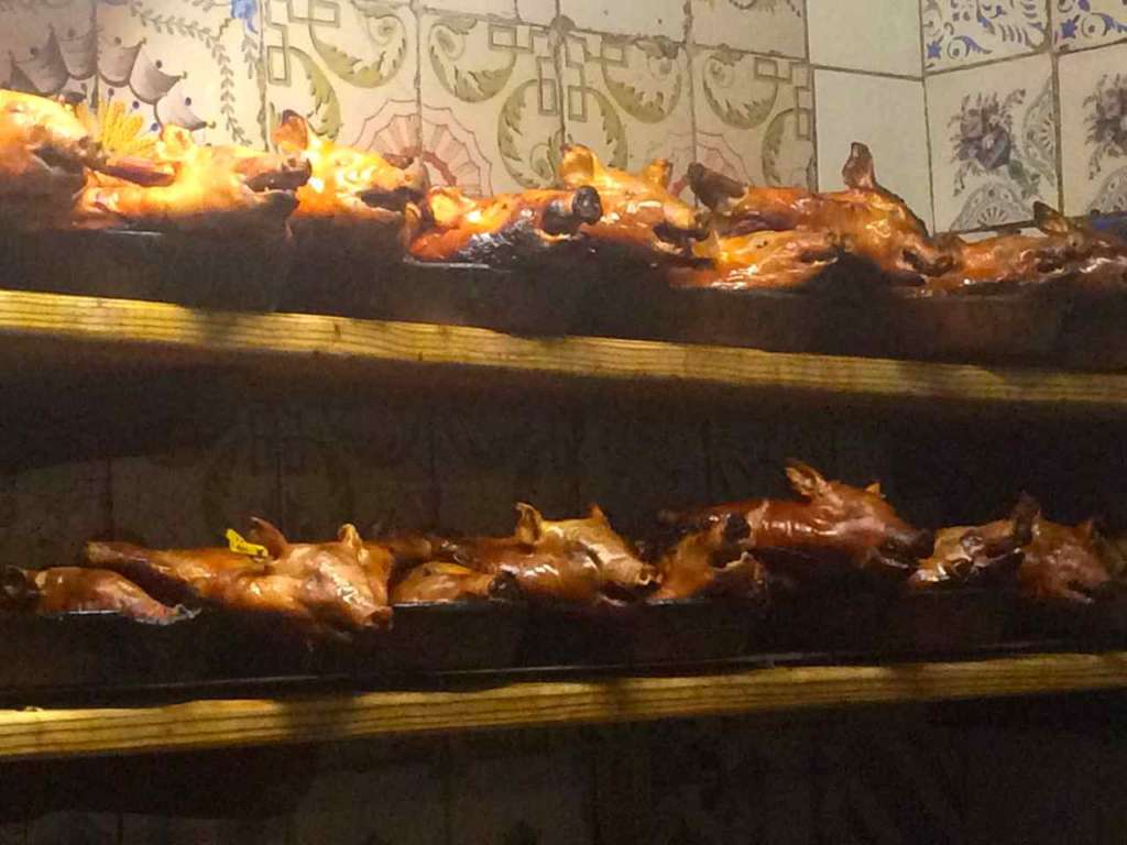 Cochinillos Casa Botín Madrid
